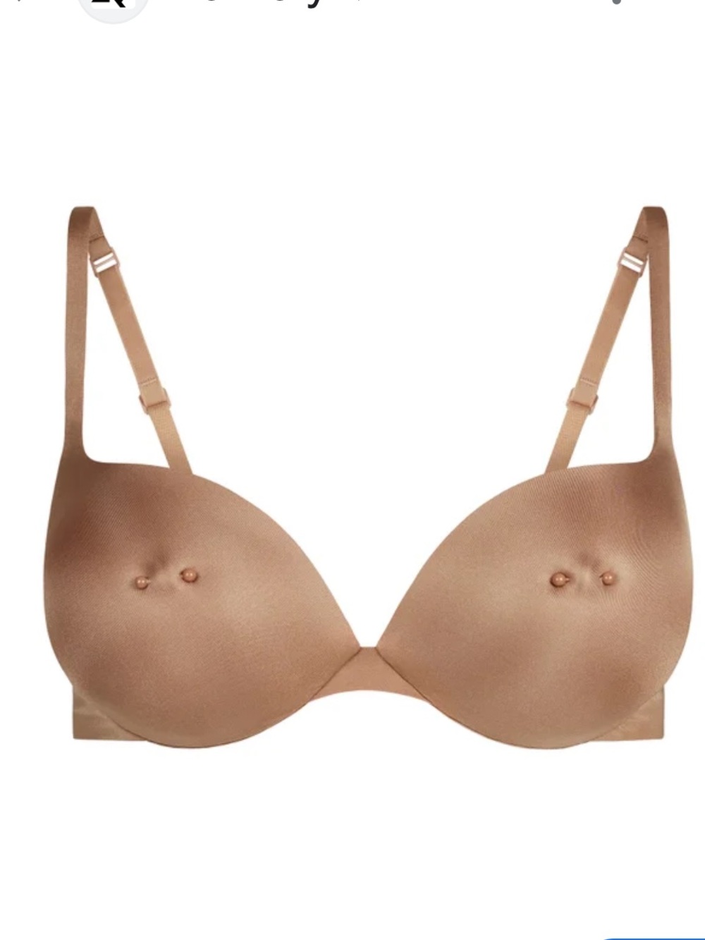 SKIMS Ultimate Pierced Nipple Push Up Bra